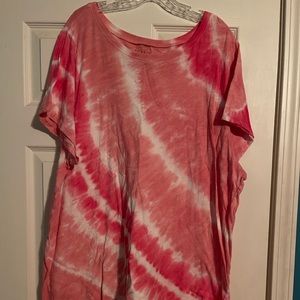Torrid Tie Dye Tunic Tee